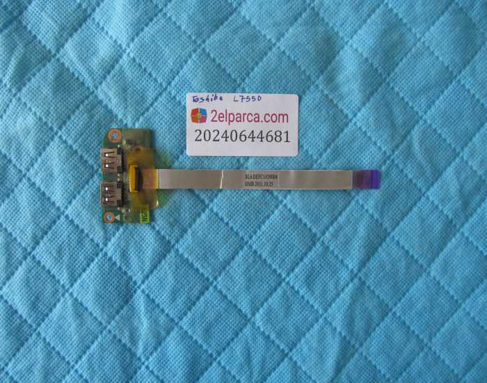 TOSHIBA L755D USB BOARD FLEX ORJİNAL ÜRÜN