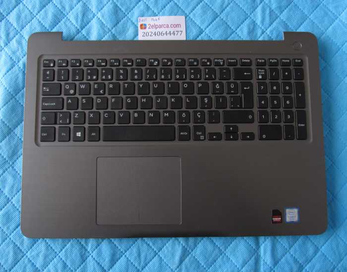 dell-p66f-klavye-kasa-5565-5567-15-5000-ust-kasa-klavye-kasasi-klavye-touchpad-dahil-orjinal-urun