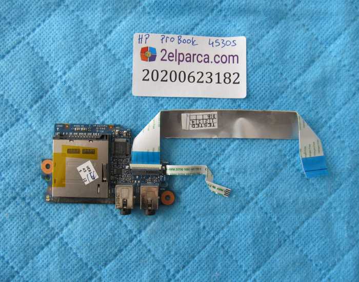 Hp Probook 4530s Card Reader Audİ Port Flex Orjİnal ÜrÜn 4707