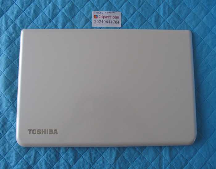 TOSHIBA C55D-A ARKA KAPAK LCD BACK COVER (SOL ALT KÖŞESİNDE UFAK EZİK VAR)